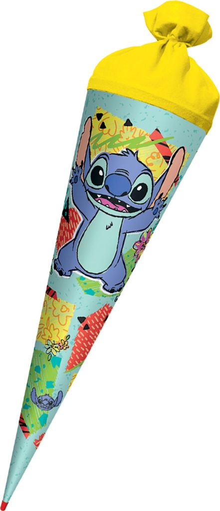 ROTH 677523 ROTH Motiv-Schultüte "Disney Stitch", rund, 700 Immagine del prodotto 