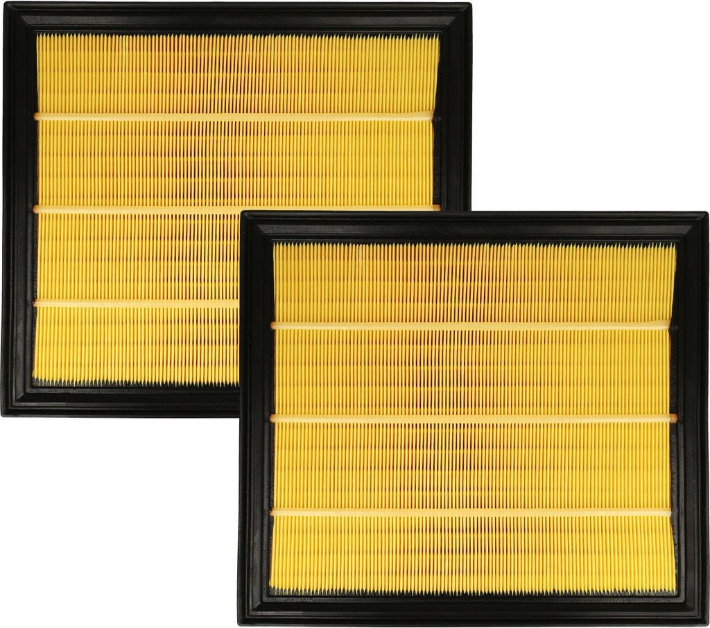 vhbw 2x Flachfaltenfilter Ersatz für 61605 für Staubsauger