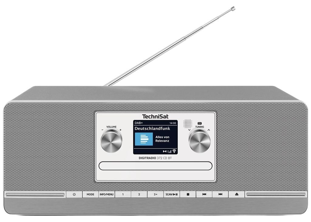 Technisat DigitRadio 372 CD BT, argento Immagine del prodotto 