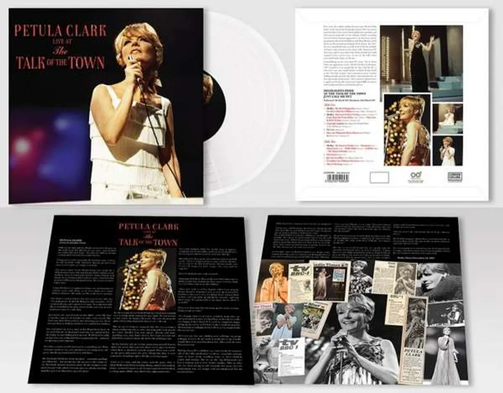 Vinyle Live Petula Clark 180g Blanc : Son Haute Fidélité et Édition Rare - 2