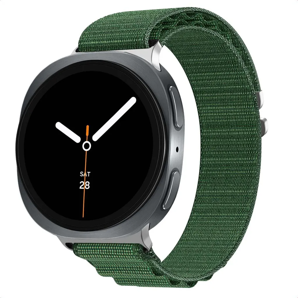 Cinturino imoshion Nylon Samsung Watch 8 Verde Scuro | Stile Urban