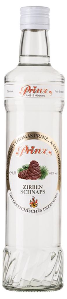 Prinz Grappa di cembro 500ml Immagine del prodotto 