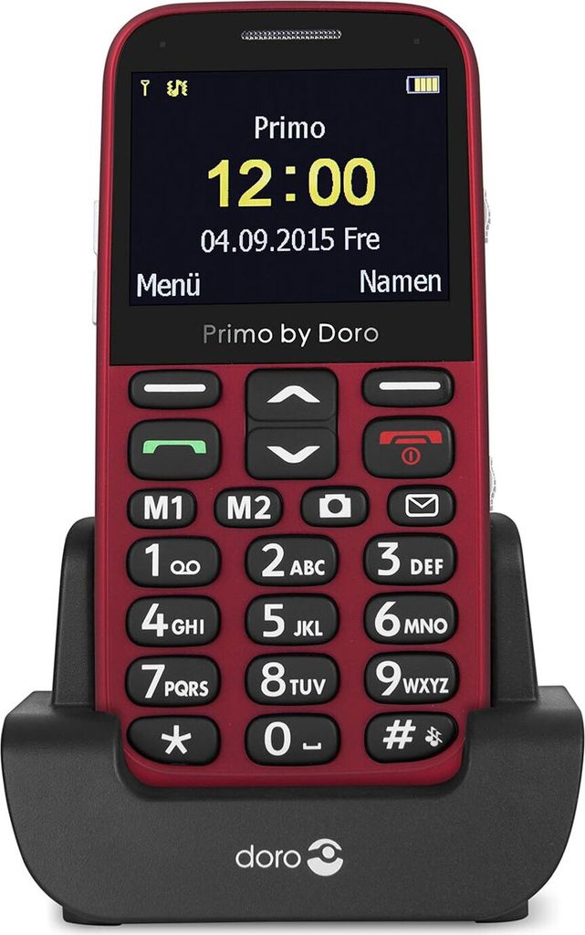 Doro Primo 366 rot Produktbild 3