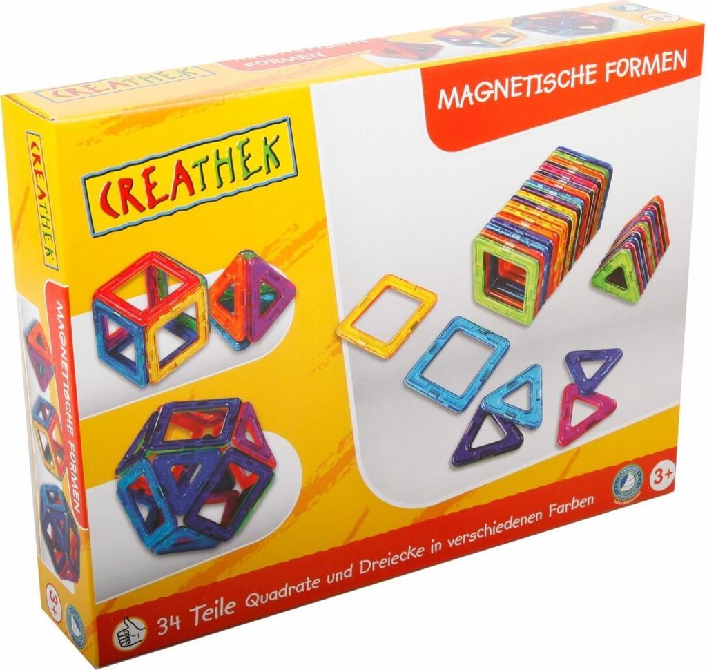 Creathek magnetické formy, 34 kusov Obrázok produktu 