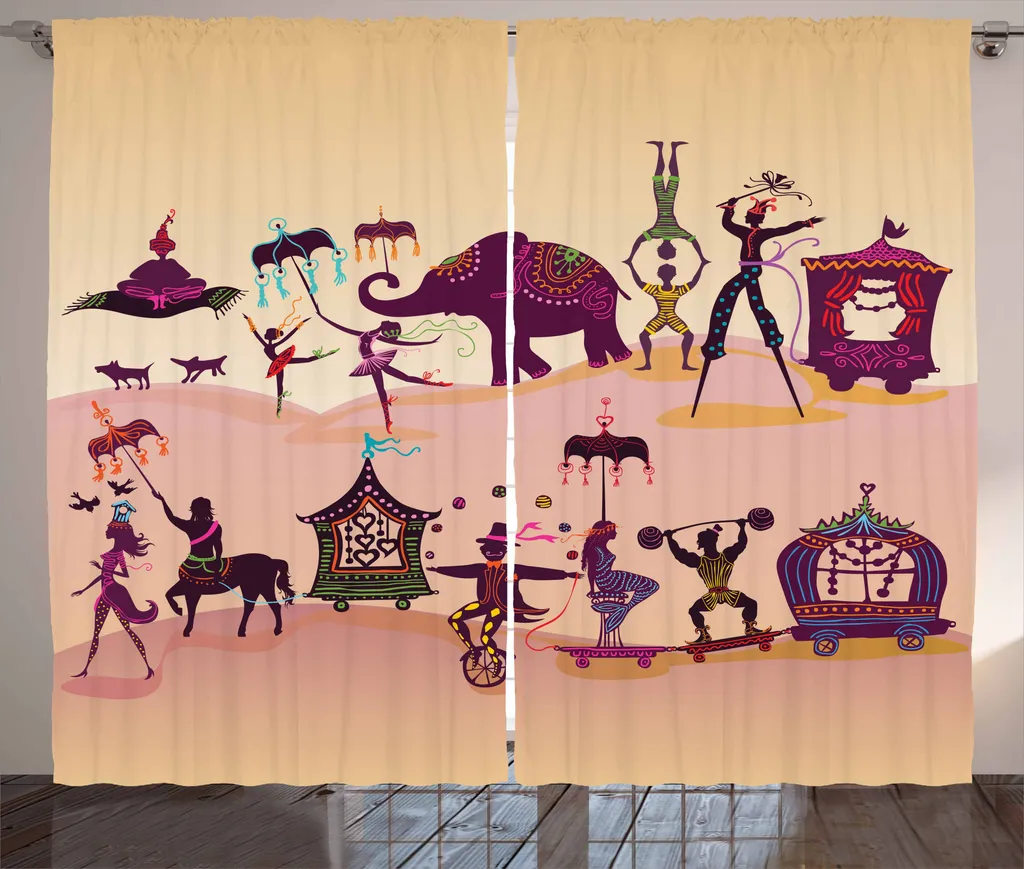 Tenda ABAKUHAUS Oriental Fantasy 280x175 cm - Decorazione Circo