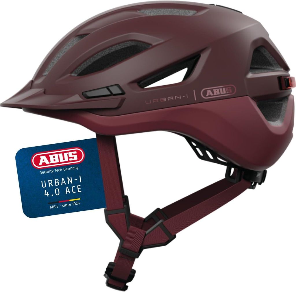 Casque vélo Abus 46204 - URBAN-I 4.0 ACE chestnut red L Image du produit 