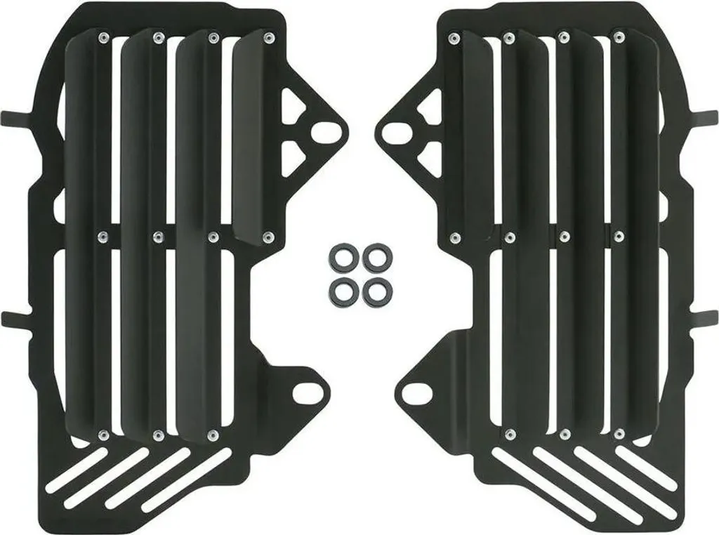 Grille de Radiateur Moto Zeta Argent pour Honda ZE52-3020