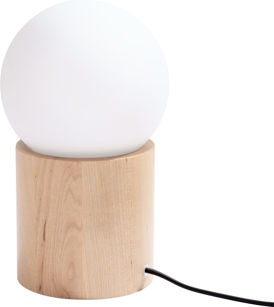 Tischlampe BOOMO 1xG9 8W Holz 21x12x12cm Sollux Lighting Produktbild 