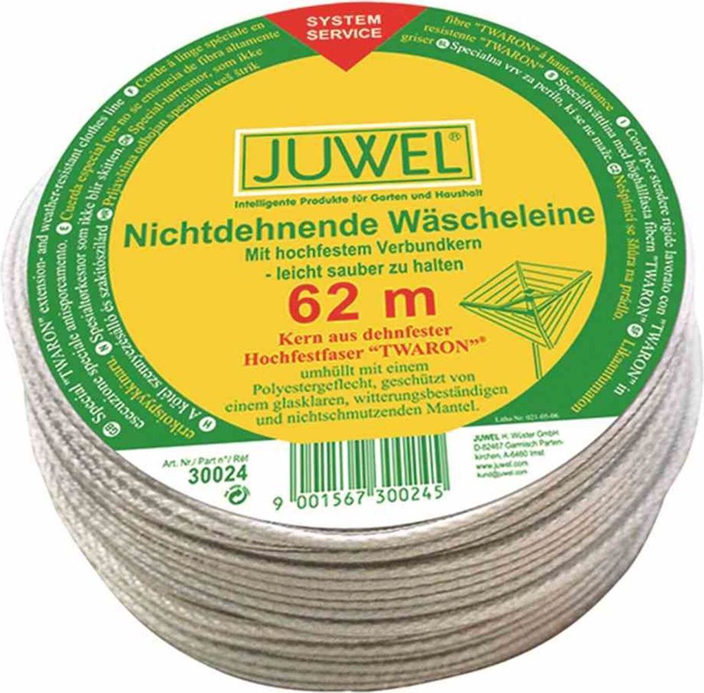 Šnúra na bielizeň Twaron 62 m Obrázok produktu 