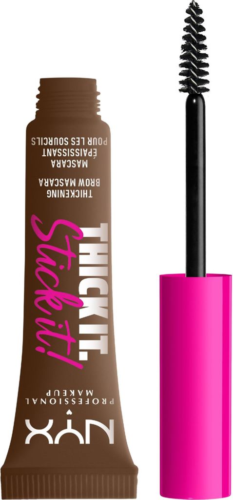 NYX Professional Makeup Tick It Stick It! Brow Mascara 06-Brunette 1 U