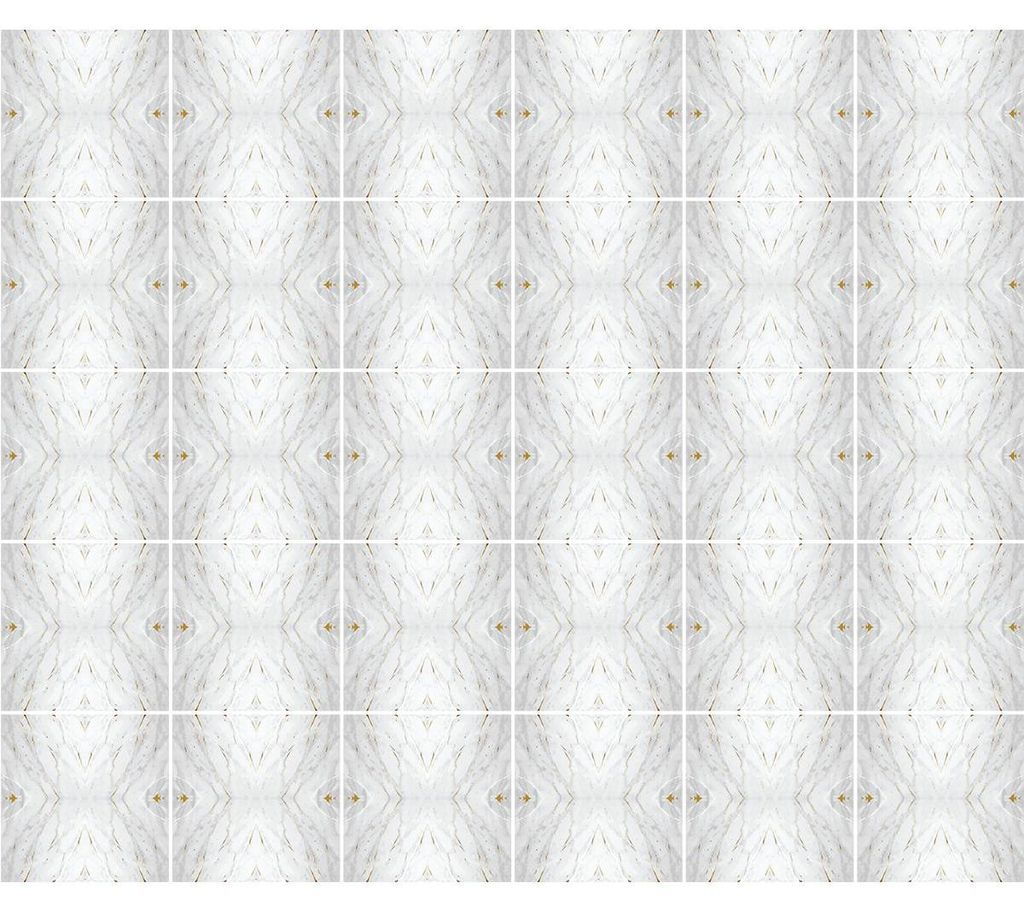 Selbstklebende Fliesen-Wandaufkleber für Küche und Bad – 30 elegante Fliesenaufkleber in Goldmarmoroptik – 30 Aufkleber à 20 x 20 cm