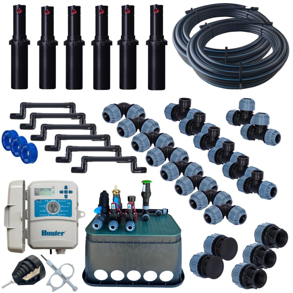 Hunter PGJ Bewässerungssystem für 100-200m² Rasen & Garten Produktbild 