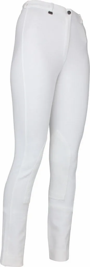 Tenue de Concours Hippique : Pantalon d'Équitation SaddleHugger Blanc