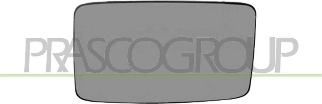 PRASCO Spiegelglas Außenspiegel Links Rechts für FIAT DUCATO Pritsche/Fahrgestell (230) Unbeheizt Konvex FT9197503