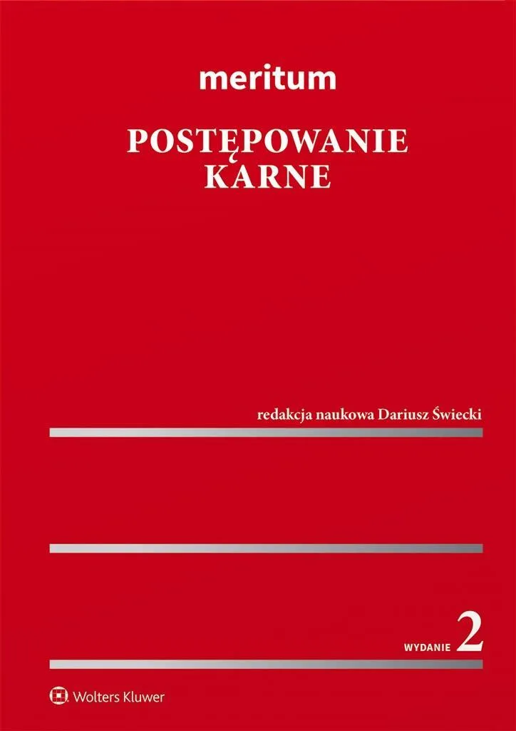Livre de droit Meritum Postępowanie karne w.2 Manuel de procédure pénale