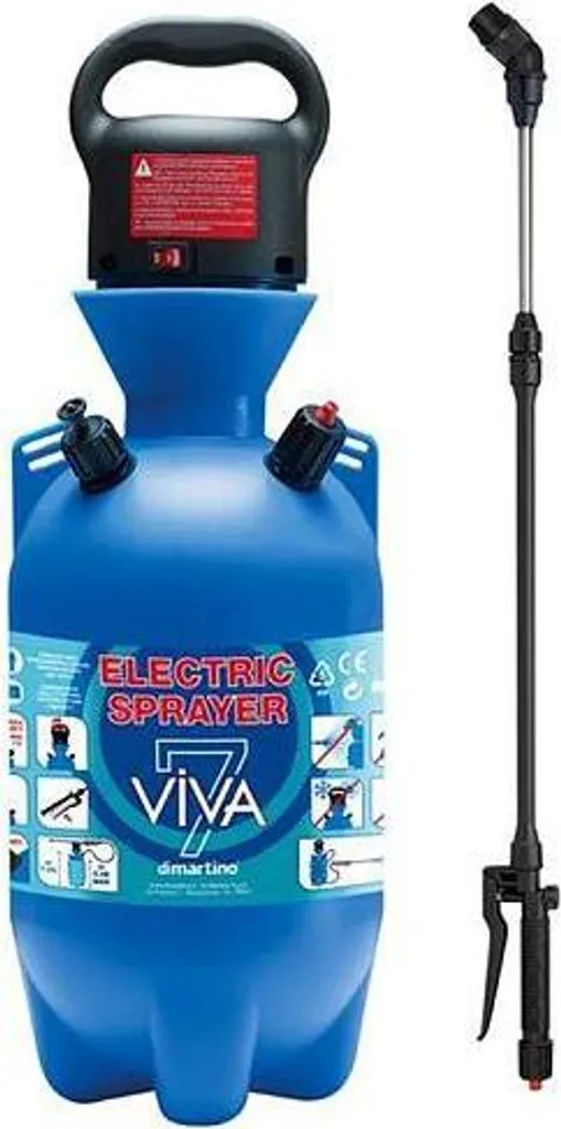 Pulvérisateur de jardin électrique 7L Viva - Automatique et Rechargeable