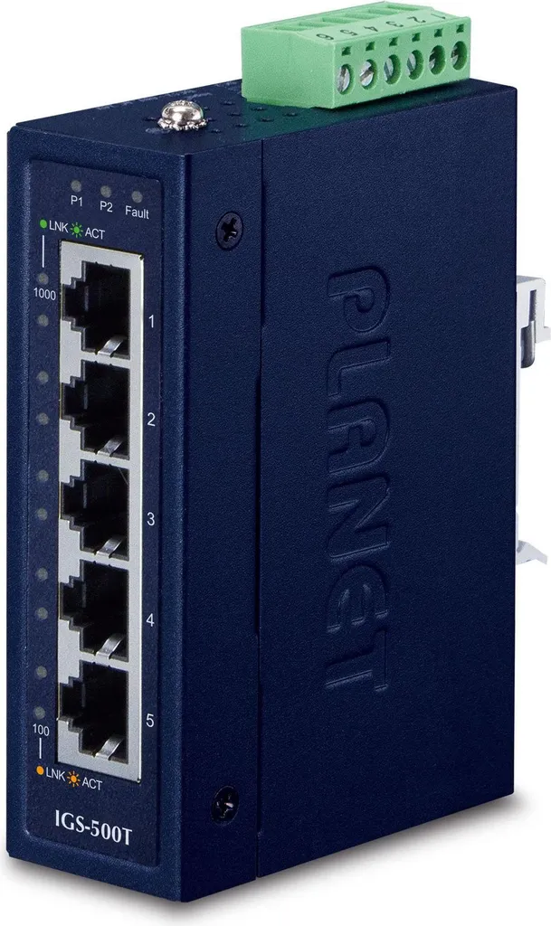 Planet IGS-500T Switch Gigabit Industriel : Finissez-en avec les Pannes