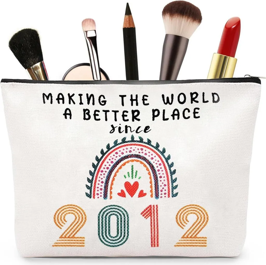 Aucuu Borsa Trucco Donna: Regalo Compleanno Ideale per Figlia e Fidanzata