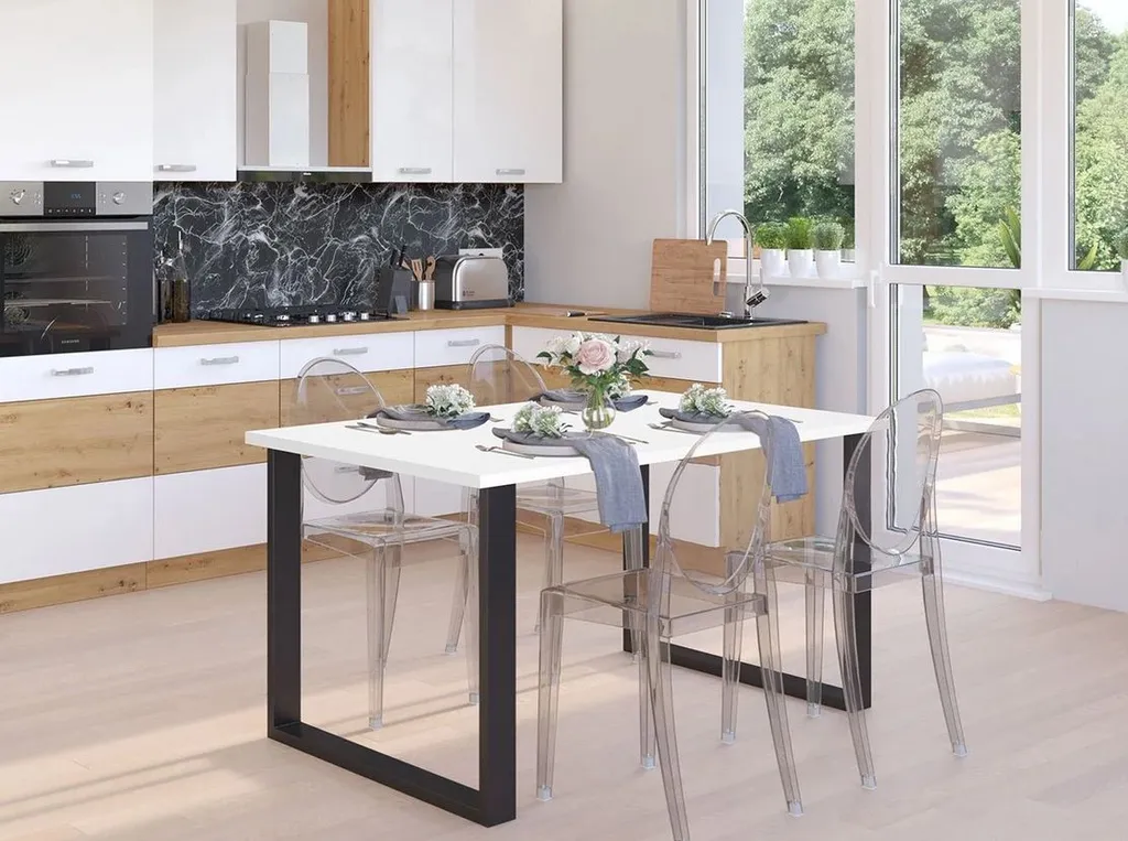 Table IZMIR 138x67 cm : Optimisez votre petit espace avec style