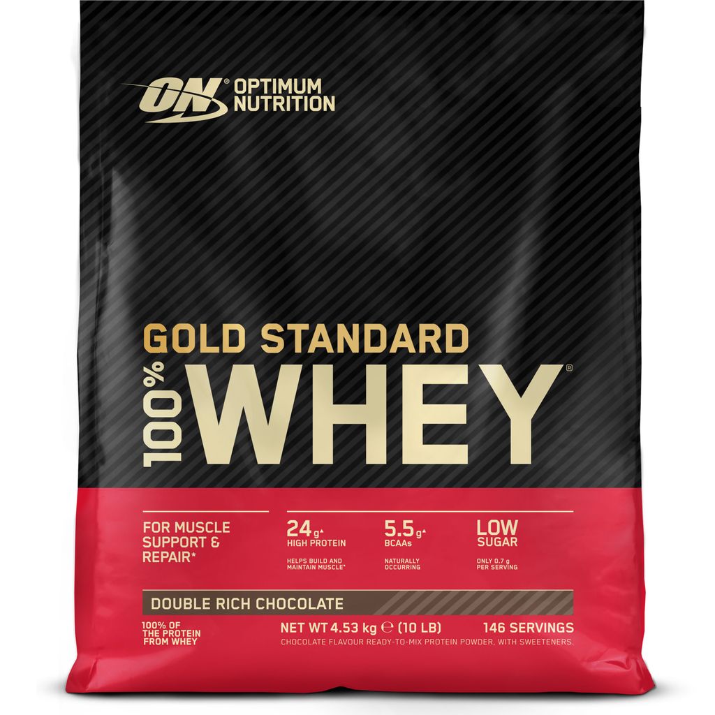 Optimum Nutrition - 100% Whey Gold Standard 4540 g doppelt reichhaltige Schokolade