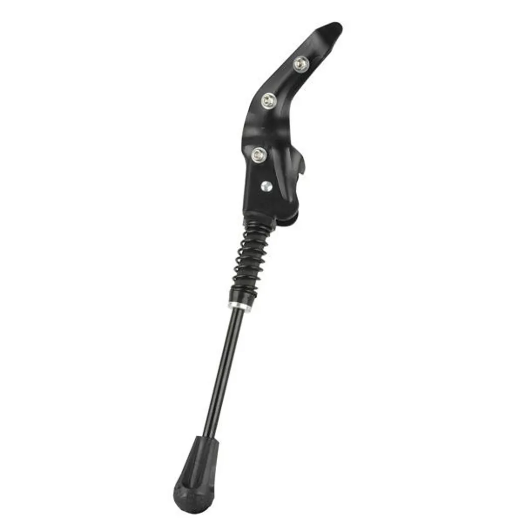 Béquille de Vélo Arrière Réglable 24 à 28 Pouces Universelle Noire