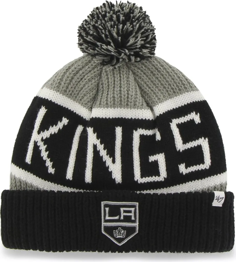 Bonnet de Ski Los Angeles Kings Gris - Idéal pour le Froid et la NHL