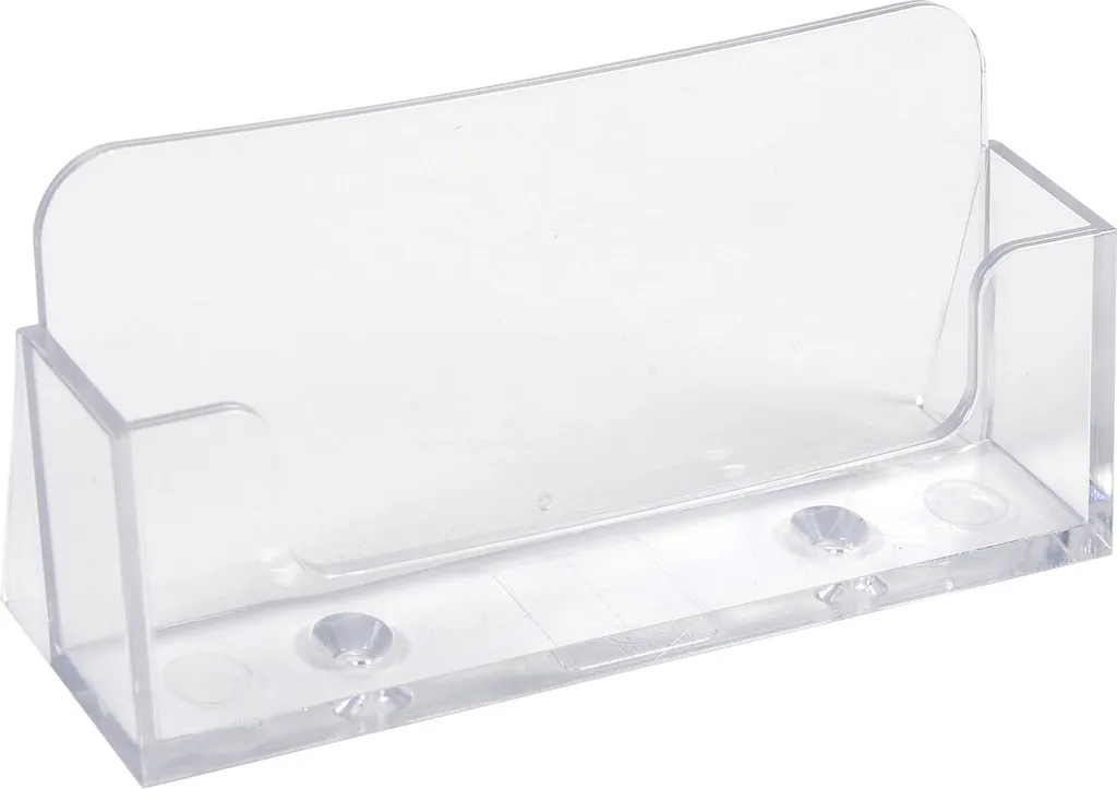 Présentoir de Cartes de Visite Transparent Cristal Exacompta Lot 16