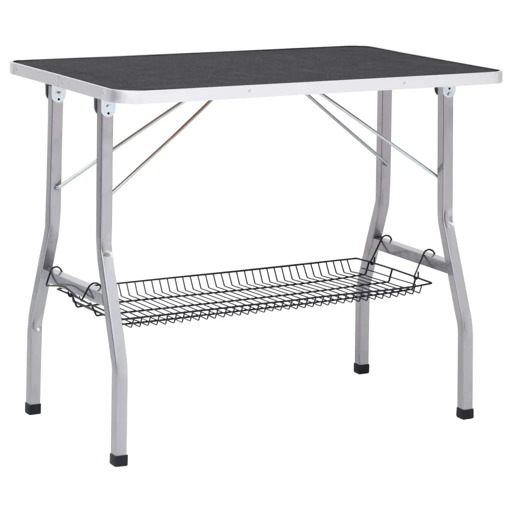 Table de soin pour chiens réglable avec panier : idéale pour le brossage - 5