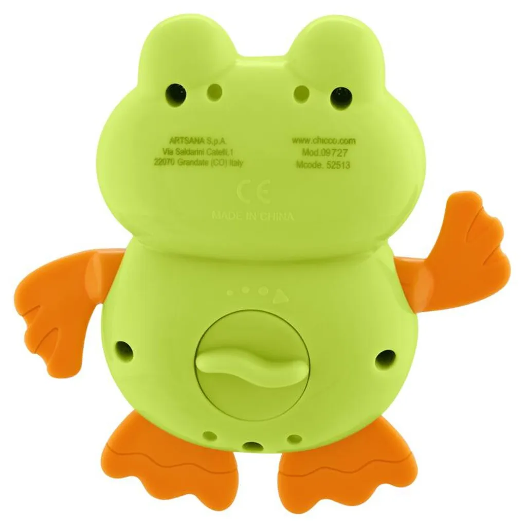 Grenouille Flottante Chicco : Finis les Pleurs au Moment du Bain