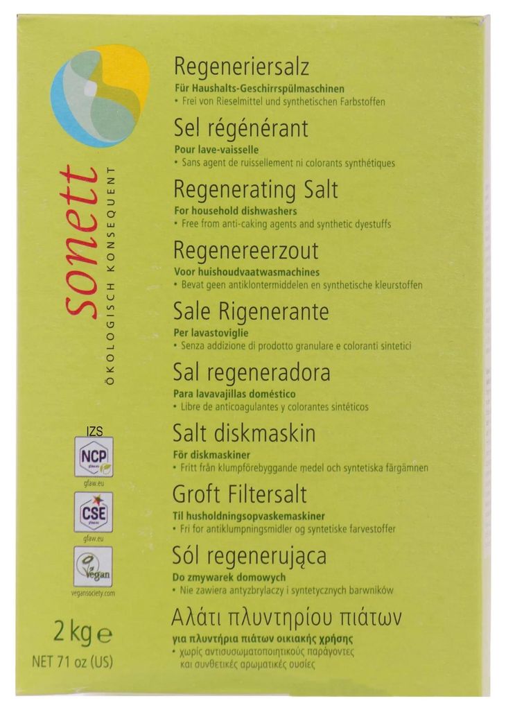 rigenerante lavastoviglie 2 kg,lavastoviglie,addolcitore Immagine del prodotto 
