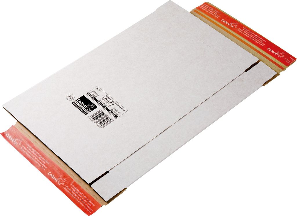 Antalis Colompac, Briefumschlag, Lieferung, Karton, Weiß, Produktbild 