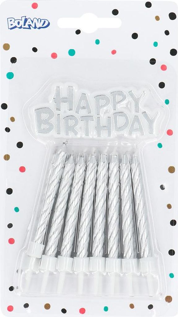 Tortenschmuck Happy Birthday 17 tlg