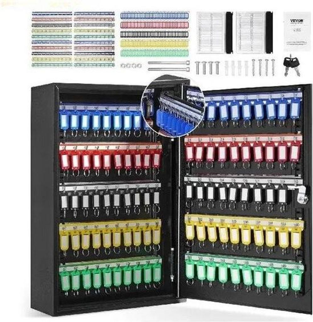 Schlüsselschrank - Schlüsselbrett - Schlüsselschrank mit Zahlenschloss - Schlüsselsafe - Schlüsselschrank für den Innen- und Außenbereich - ...