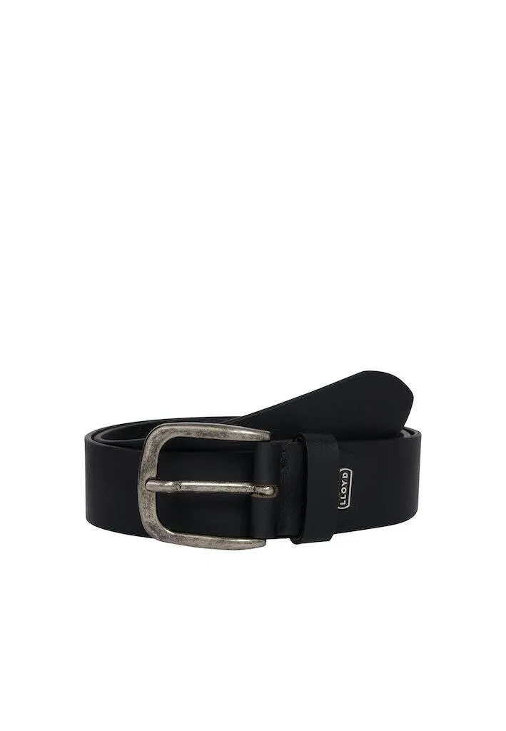 Cintura LLOYD W115 Pelle Nera - Accessorio Uomo Essenziale e Durevole