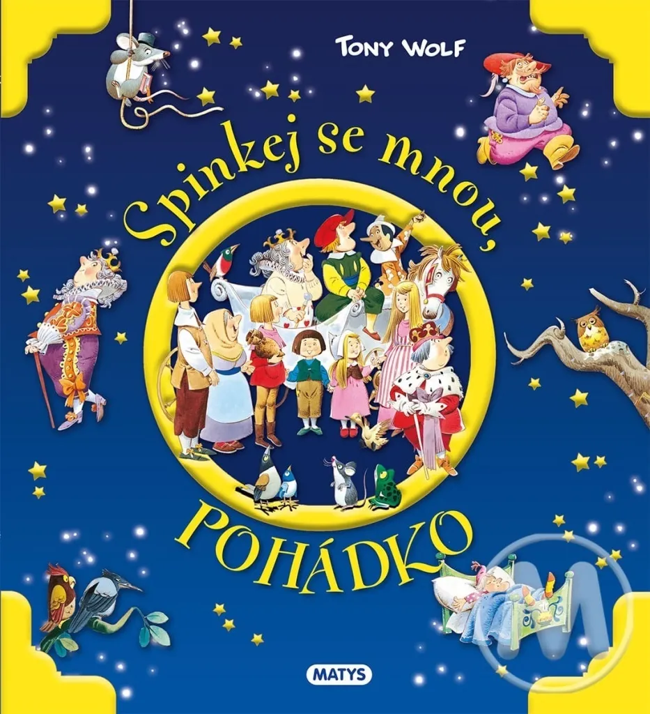 Livre de contes illustré Tony Wolf pour le rituel du coucher enfant