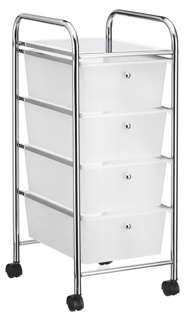 Bad Rollwagen SANO Rollcontainer Haushaltswagen Badtrolley Produktbild 