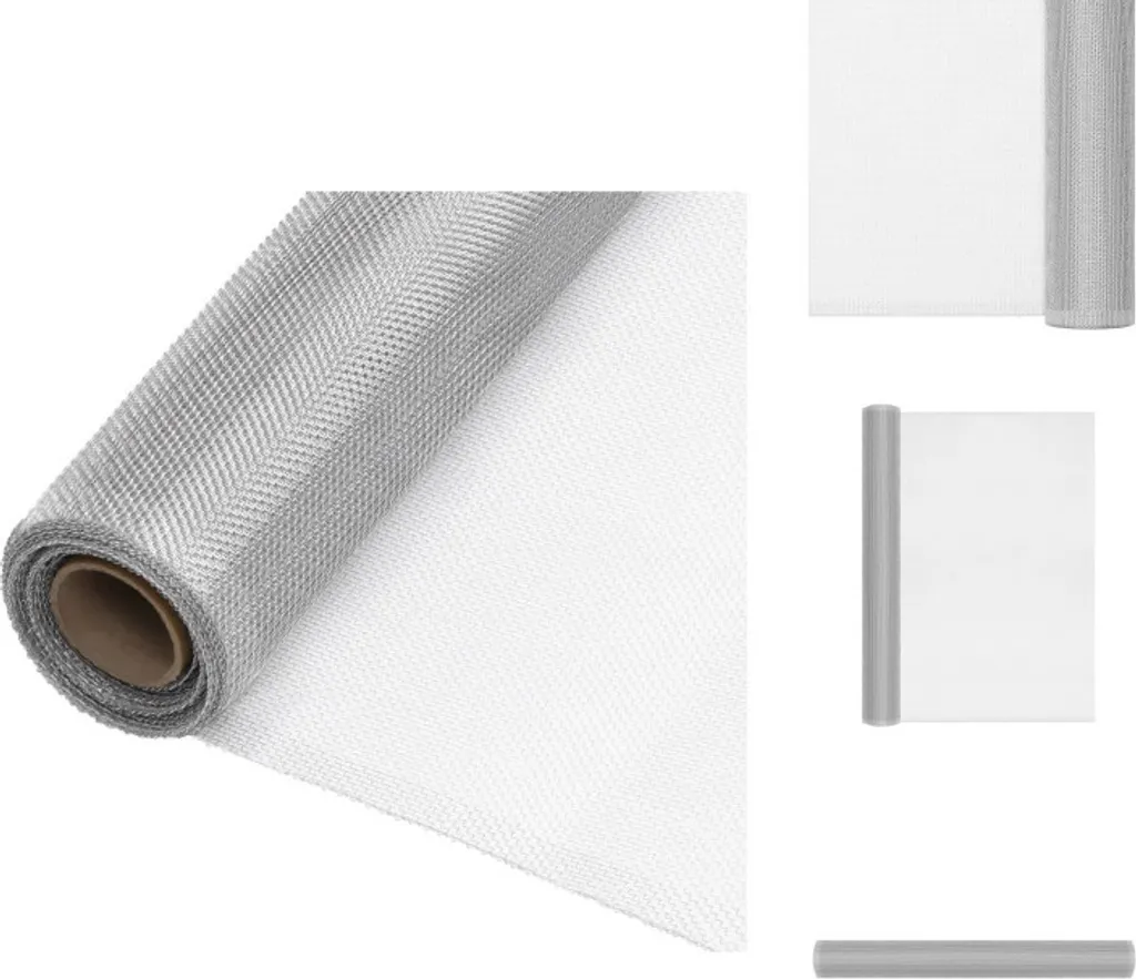 Zanzariera Alluminio 60x2000 cm Argento vidaXL | Rete per Recinzioni