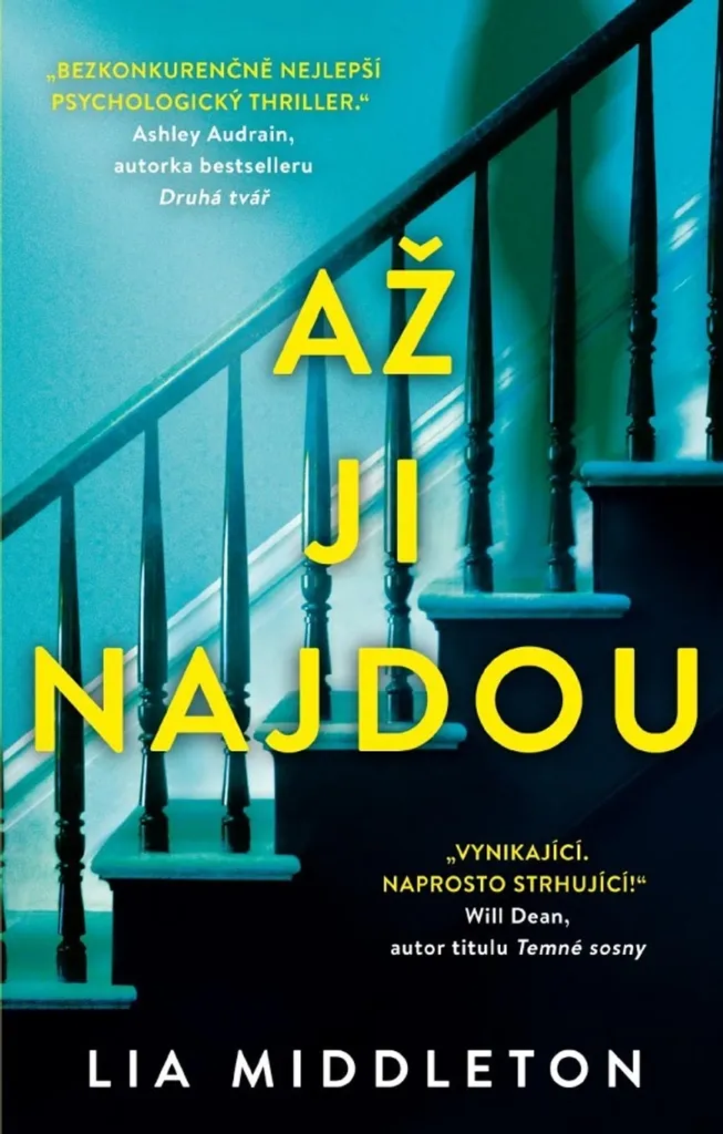 Livre de poche Až ji najdou Lia Middleton pour lecture de vacances