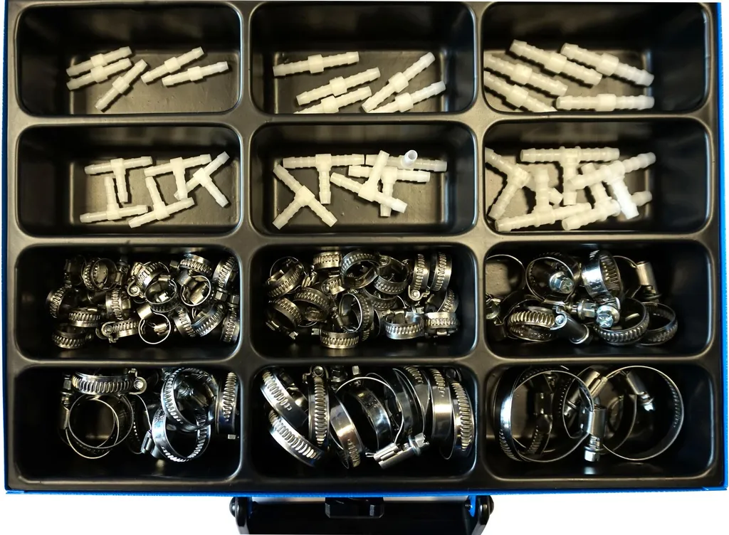 Colliers de serrage pour durite auto et plomberie - Kit Dresselhaus 80