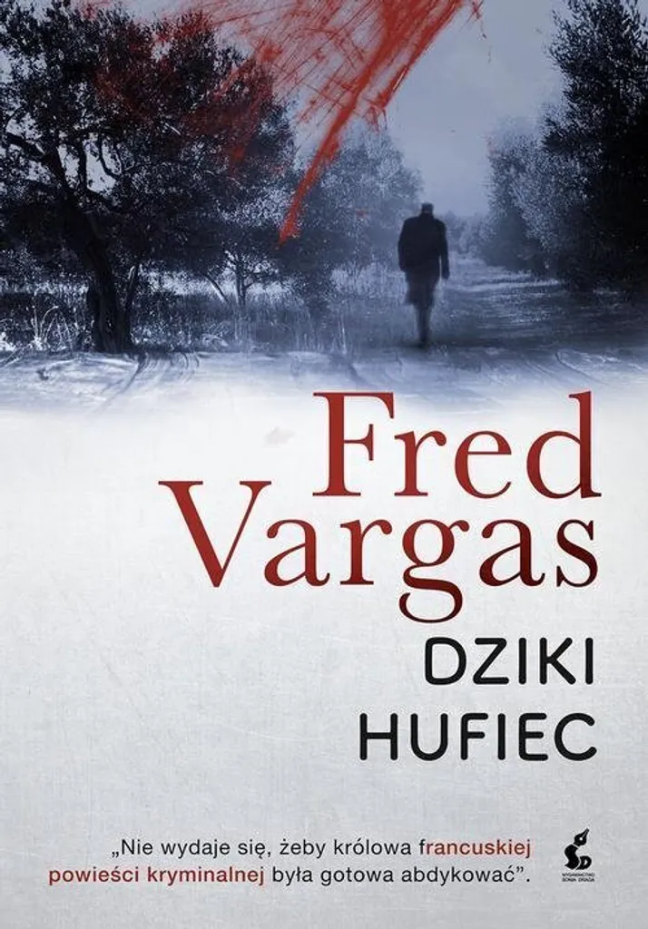 Livre Dziki Hufiec de Fred Vargas en polonais - Roman Policier Suspense