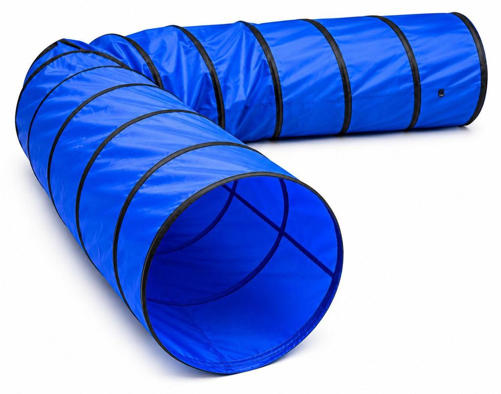 lionto Hundespieltunnel, stabiler Agilitytunnel für Hunde, Produktbild 