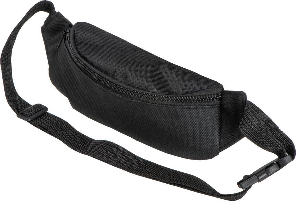 Gürteltasche aus Polyester / Bauchtasche / Farbe: schwarz Produktbild 