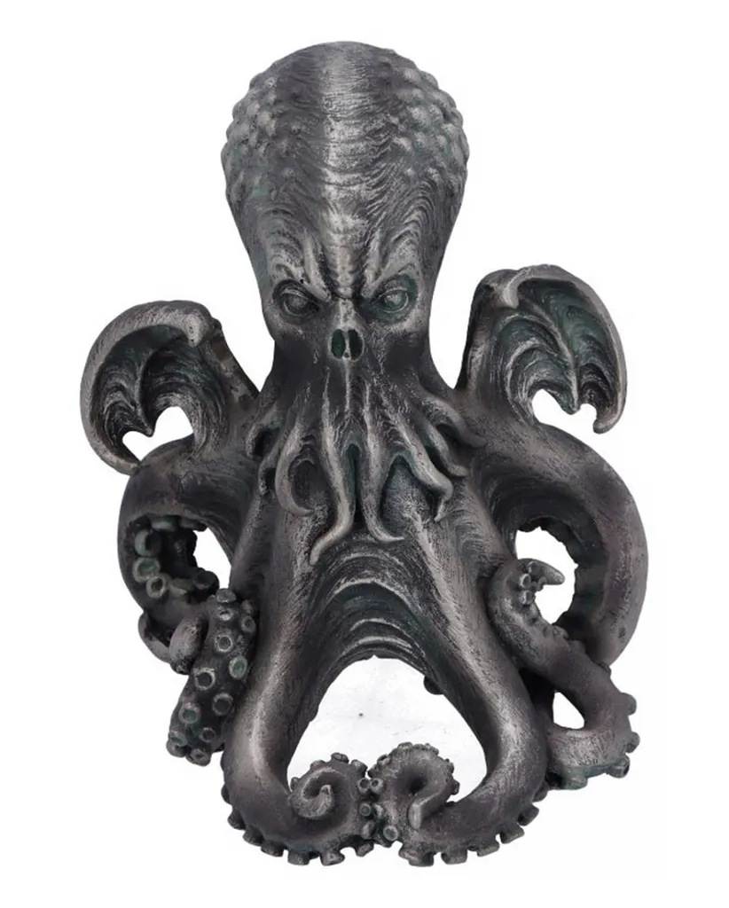 Figurine Cthulhu avec Compartiment Secret en Résine de Haute Qualité