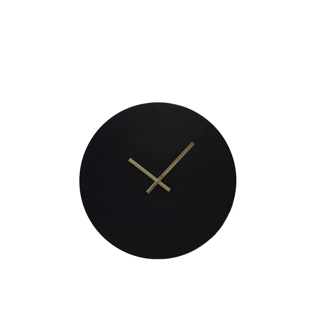 Pendule Licola 59 cm Noir Antique Light & Living - Déco Industrielle