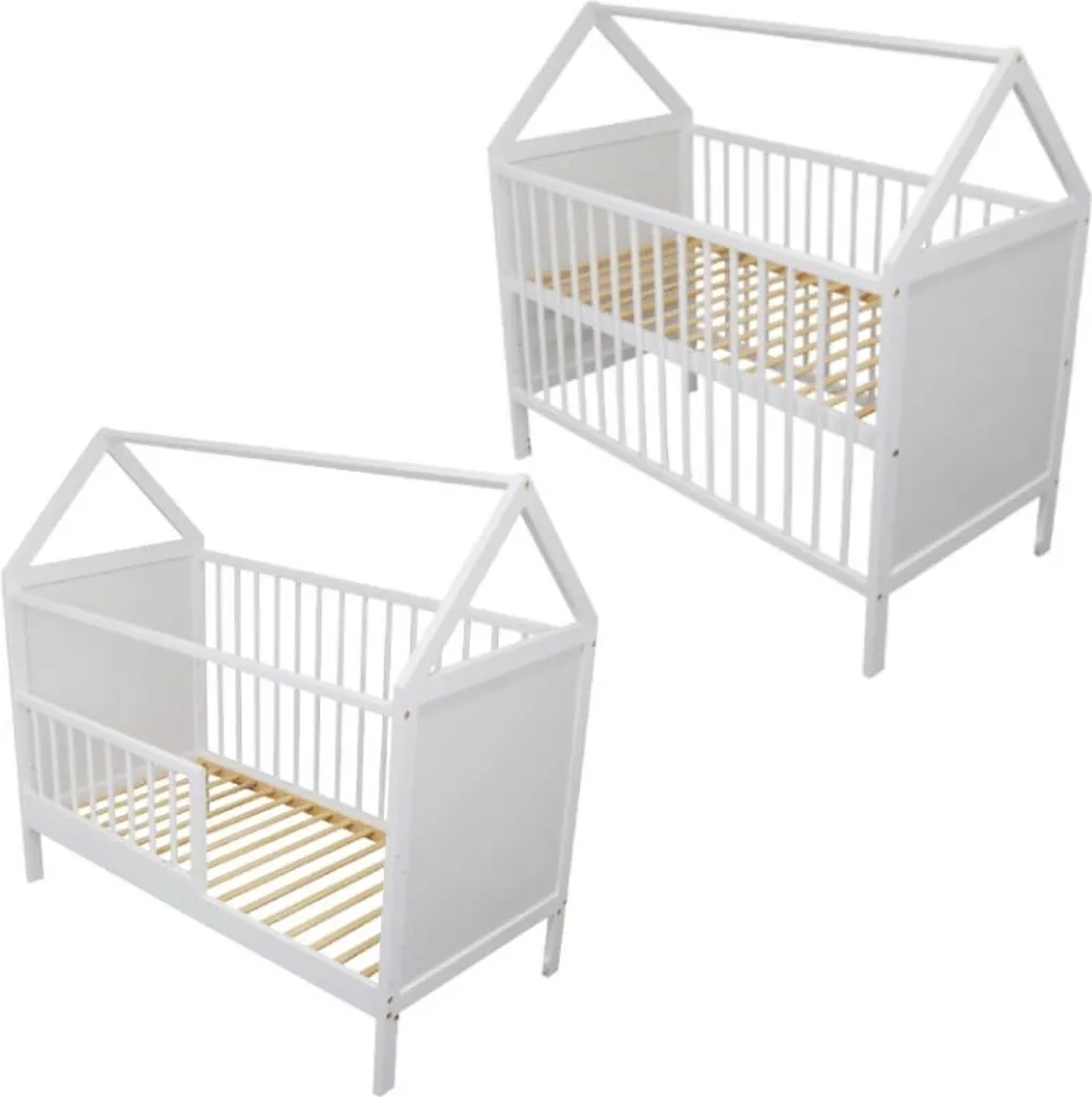 Lit bébé blanc Jan polyvalent Need Sleep idéal pour chambre nouveau-né chic