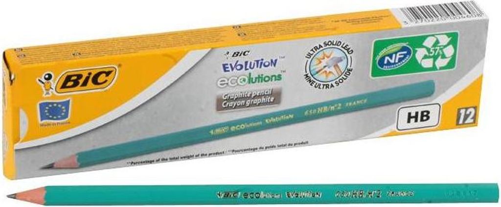 BIC Ecolutions Evolution 650 HB 12 pz Immagine del prodotto 