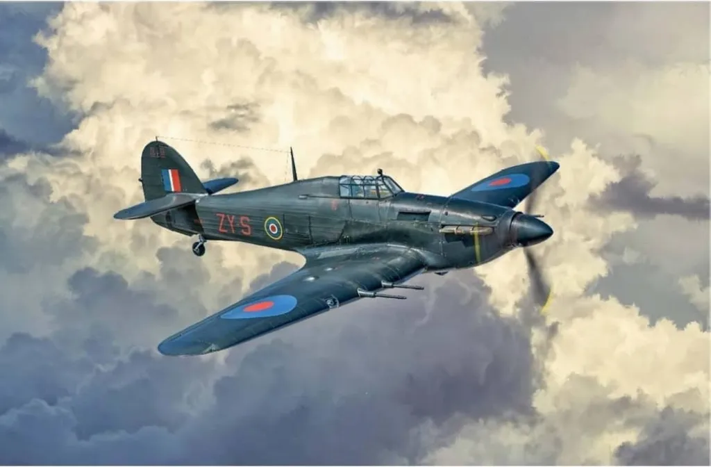 Maquette Hurricane Mk.II C 1:48 montage facile et ajustement précis 510002828