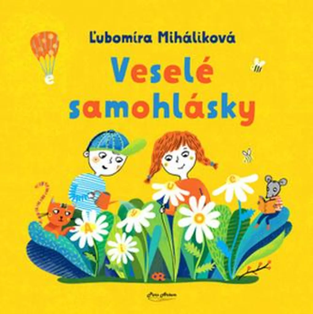 Livre illustré Veselé samohlásky avec couverture rigide 30 pages - 2