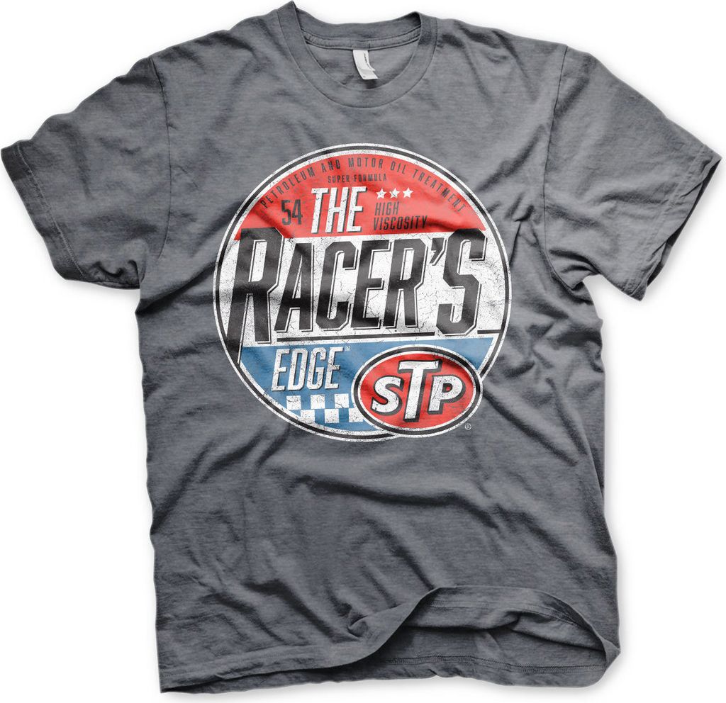 STP - The Racer's Edge T-Shirt - XX-Large - Dark-Heather