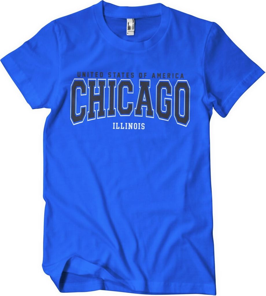 Chicago - Illinois T-Shirt - XX-Large - Blue